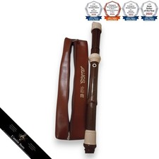 Aulos 709B Alto Recorder Brown