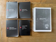 Leica D-LUX 7 Instruction Manuals Various languages & Bound A5 Instructions copy