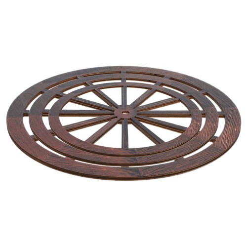 Vintage wooden wagon - wooden, wheel