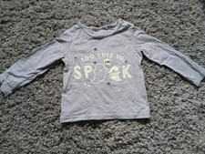 TU Halloween Tshirt Age 6-9 Months