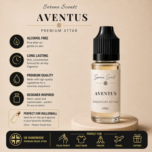 Aventus 10ml perfume oil - 10ml, attar