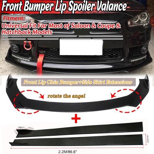 Universal front bumper lip - front,