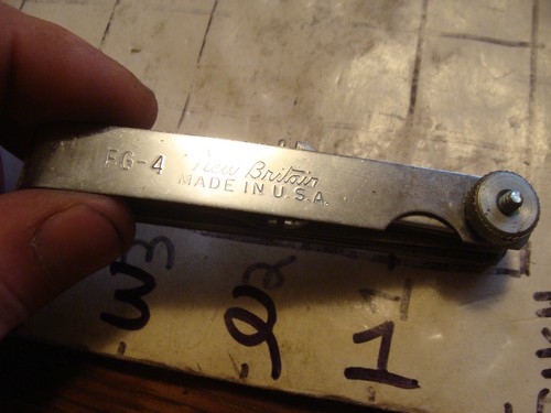 Vintage feeler guage new - feeler, guage;