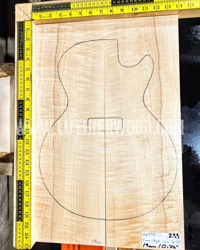 Flame maple guitar making - maple,