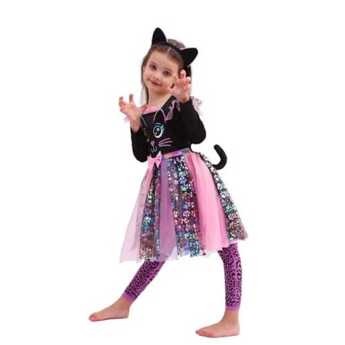 Cute cat dress - cat, costume