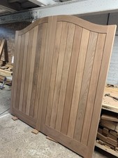 Hardwood Driveway Gates Pair