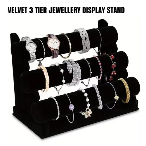 Tier black velvet - 3,