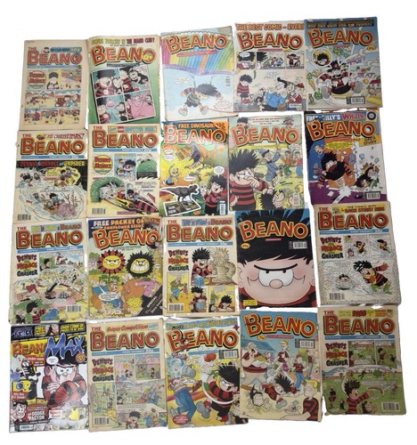 20x vintage beano comics - vintage,