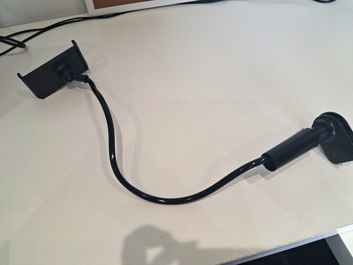 Adjustable clamp desk - clamp, phone
