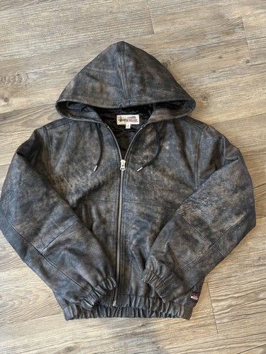 Lamb leather stonewash - , stüssy