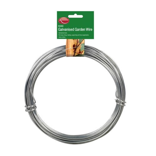 3mm 20m galvanised garden - x,