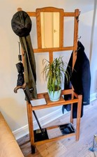 Antique arts crafts oak hall - antique, &