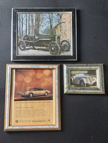 Set three automobile - set, art