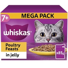 Whiskas 40 80 or 120 x 85g 7+