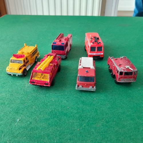 Matchbox fire engines - matchbox,