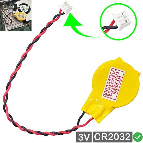 Cr2032 cmos battery with male - cmos,