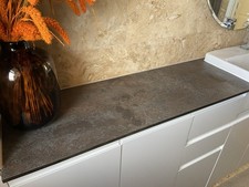 Howdens Compact Laminate Worktop Offcuts 12mm Sq Edge  Solid  Slim -Code WHT7060