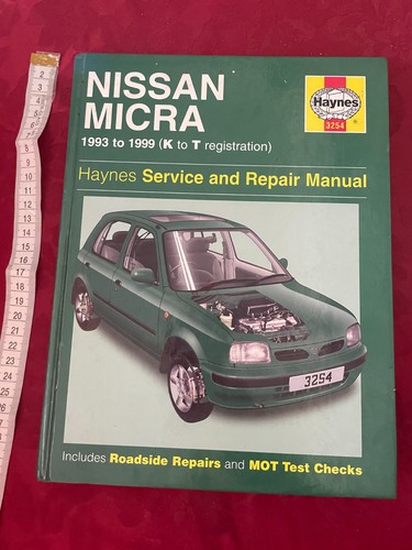 Haynes manual nissan micra - nissan, k11