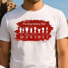 Liverpool Champions Wall T-Shirt – Retro Candy design – Kids & Adults Sizes
