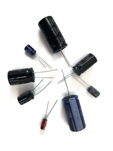 Radial electrolytic capacitors - electrolytic,