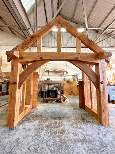 Solid oak porch - solid,