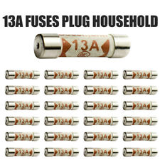 100x 13A Domestic Fuses Plug