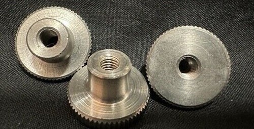 Knurled thumb nuts - (2mm),