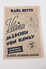 Rare Old Sheet Music Karl