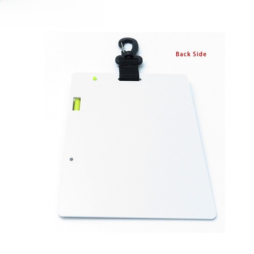 White beige diving writing - white,
