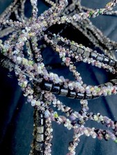 French Glass Beads Vintage