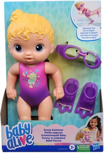 Sunny swimmer f8140 water - sunny, 10"