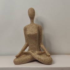 Yoga Girl Resin Figurine Art