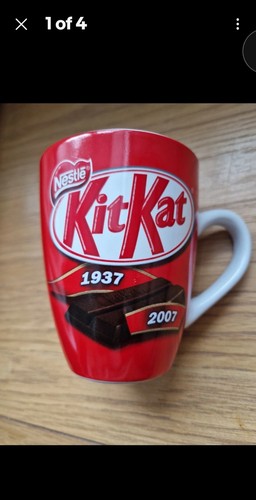 Nestle kitkat mug 2007 70th - nestle,