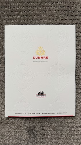 New 2026 cunard line fleet - 2026-29,