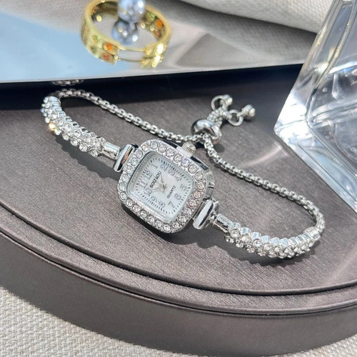 Ladies small square quartz - ladies,