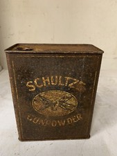 Vintage Gunpowder Tin Schultz’s
