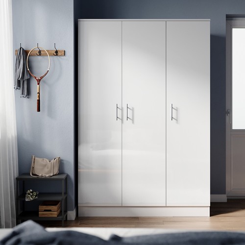 Door triple white gloss - triple,