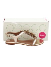 Boden Women's Sandals UK 5 Gold 100% Other Flat