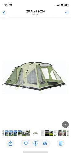 Outwell virginia berth - 5,