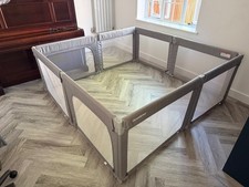 Dora Dotey Baby/Toddler  Foldable Play Pen  180x200cm - grey, extra large