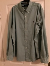 Men’s Ralph Lauren Polo LS shirt with button down collar size XXL