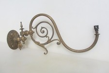 Victorian Brass Gas Wall Light