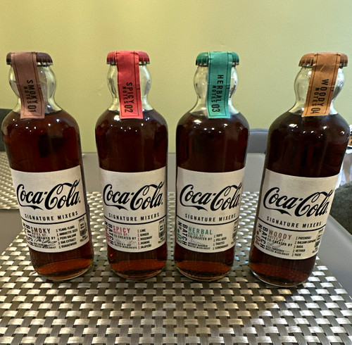 Coca cola signature - signature, mixers