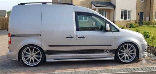 Caddy side stripes stickers - caddy,