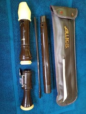 Vintage Aulos Tenor Recorder 311-E with Case