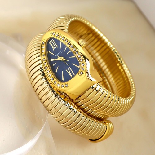 Watch serpentine bling diamond - watch,