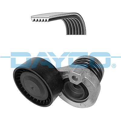 Ribbed belt set dayco - set,