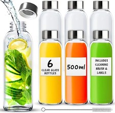 Pack reusable glass bottles - reusable,