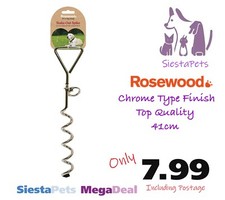 Rosewood Corkscrew Style Dog