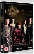 Borgia The Complete 1st Season 1 Series One DVD - FAST FREE POSTAGE